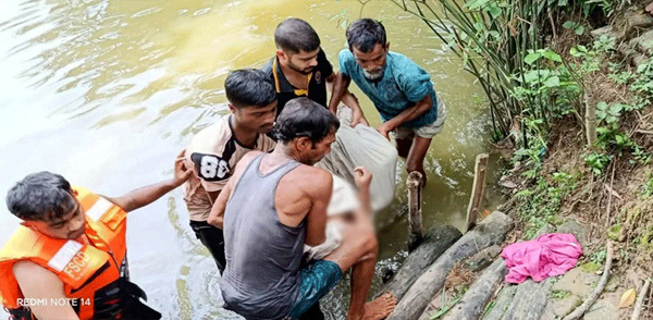 চুনারুঘাটে পুকুর থেকে নববধূর লাশ উদ্ধার
